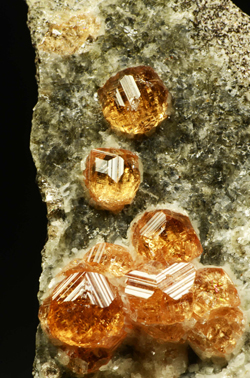 Hessonite - Jeffrey Mine, Asbestos, Shipton Township, Richmond Co., Qu�bec, Canada